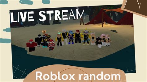 Livestreaming Roblox Hari Senin Enaknya Mabar Roblox Lets Go