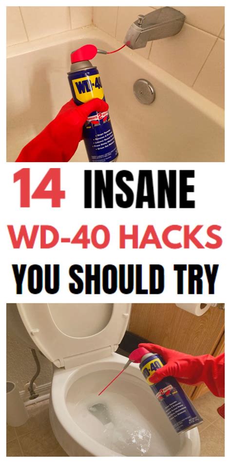 14 Unusual Wd 40 Household Hacks Household Hacks Easy Cleaning Hacks Cleaning Hacks