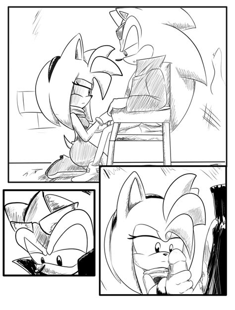 Rule 34 Amy Rose Anthro Earts01 Etzioarts01 Female Penis Scourge The Hedgehog Sitting On Chair