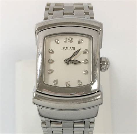 Yahooオークション Damiani ダミアーニ エゴ ベージュ 文字盤 10p