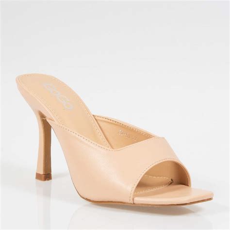 ΨΗΛΑ MULES ΜΕ ΤΕΤΡΑΓΩΝΟ ΚΟΨΙΜΟ NUDE 89 58 Topshoes gr