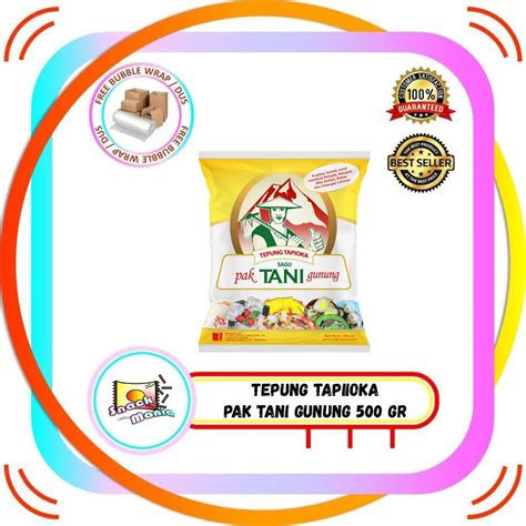 Jual Tepung Sagu Tapioka Kanji Pak Tani Gunung Gr Shopee Indonesia