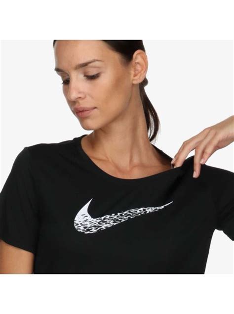 Nike W Nk Swoosh Run Ss Top Dm