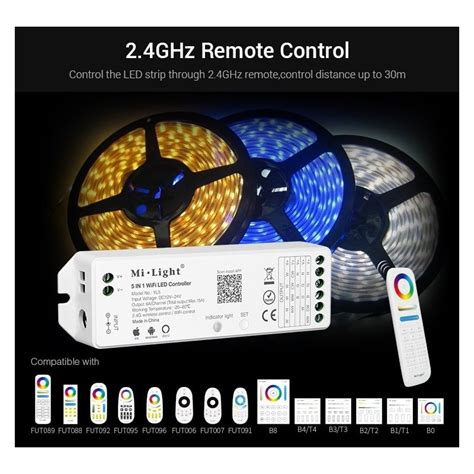 Milight Yl In Led Wifi Controller For Rgb Rgbw Rgb Cct Single