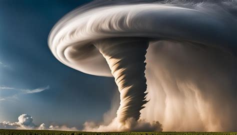 premium photo  closeup shot   tornado forming