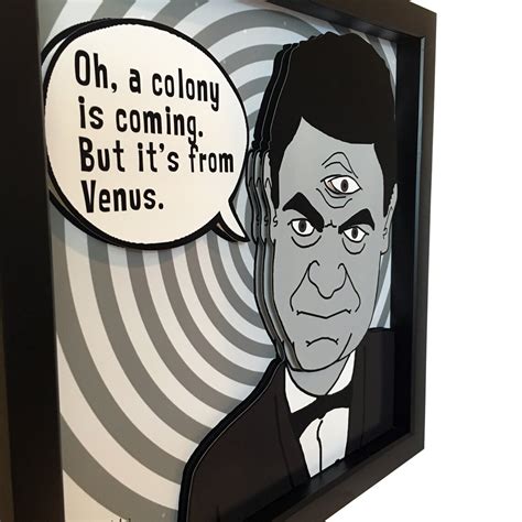 Twilight Zone Art Rod Serling Art Twilight Zone Poster 3d Art Etsy