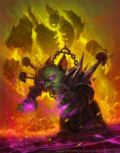 Goblin Warlock by artofjosevega on DeviantArt