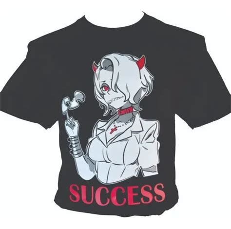 Playera Ahegao Face Waifu Helltaker Zdrada Ecchi Hentai Meses sin interés