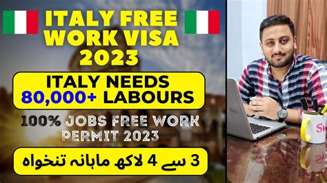 Jobs Italy Work Visa For Pakistani Seasonal Work Visa Italy