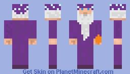 Purple Wizard Minecraft Skin