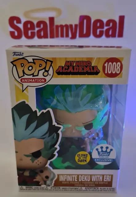 FUNKO POP My Hero Academia Infinite Deku Avec Eri 1008 GLOW Funko