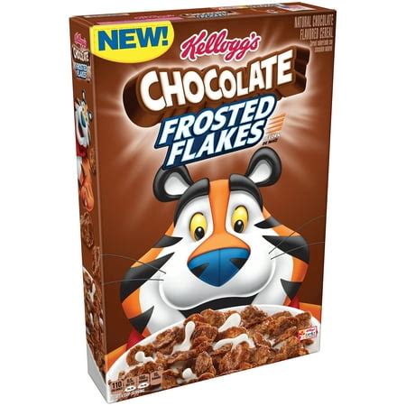 Kellogg's Chocolate Frosted Flakes Cereal 13.2 oz. Box - Walmart.com