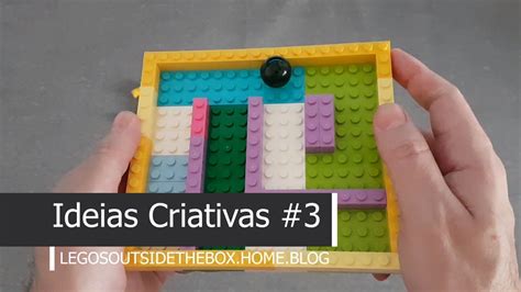 [legosoutsidethebox] Labirinto Montado Com Peças Do Kit Lego Classic 10703 Moc Lobt 3 Youtube