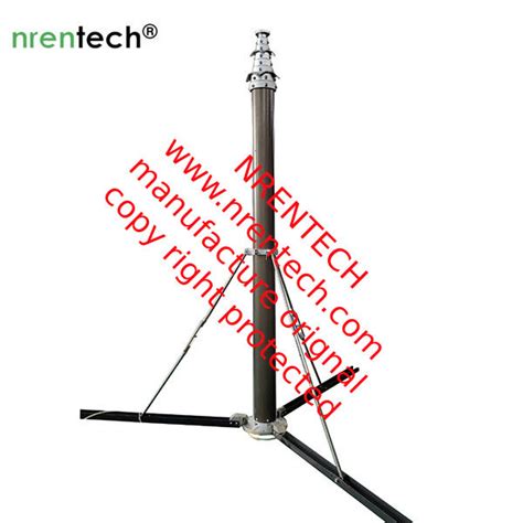 M Non Lockable Pneumatic Telescopic Mast Kg Payloads Light Duty