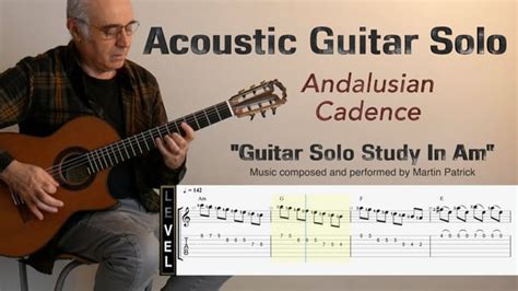 Acoustic Guitar Solo Andalusian Cadence Rguitarlessons