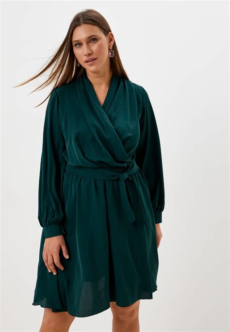 Платье Chic de Femme, цвет: зеленый, RTLACG329101 — купить в интернет ...