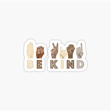 Be Kind Stickers | Redbubble