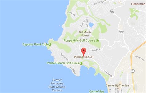 Pebble Beach Map Snowbrains