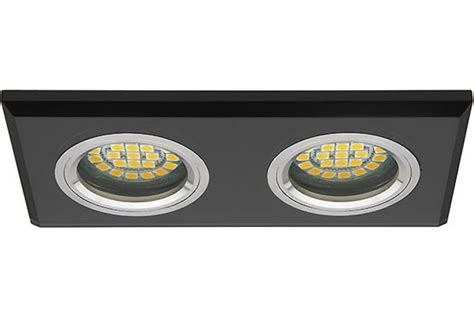 Светильник точечный стеклянный двойной KANLUX MORTA CT-DSL250-B/ 19360 ...