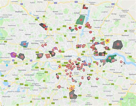 Maps reveal the territories of London's 80-plus gangs | Daily Mail Online