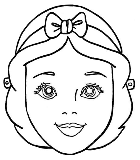 Best Images Of Printable Princess Masks Halloween Mask Templates