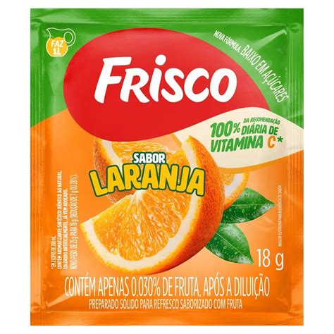 Frisco Laranja Jones Sache G Nosso P O