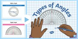 Grade 6 Calculating Angles On A Straight Line PowerPoint Angles