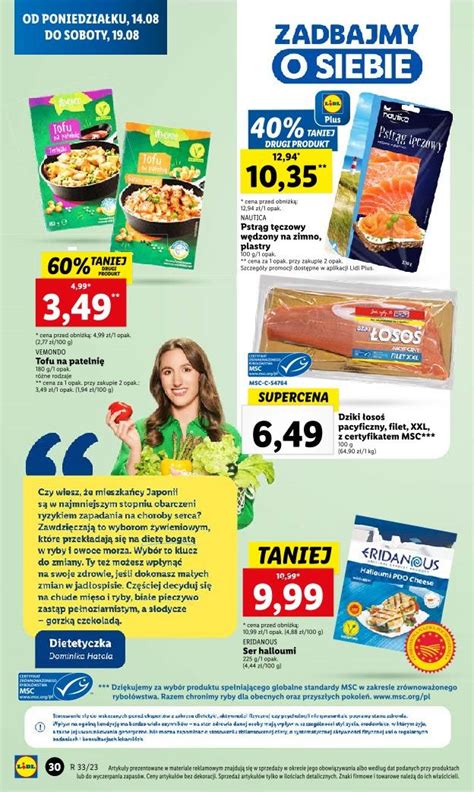 Gazetka Promocyjna I Reklamowa Lidl Lidl Od Poniedzia Ku Od