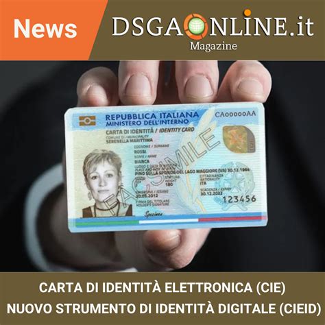 Carta Di Identit Elettronica Cie Nuovo Strumento Di Identit