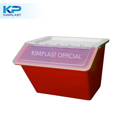 Jual KIMPLAST Box Container Flip Ivone Deluxe 40 Liter Rak Serbaguna