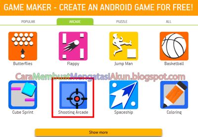 Cara Membuat Game Android Sederhana Di Appsgeyser