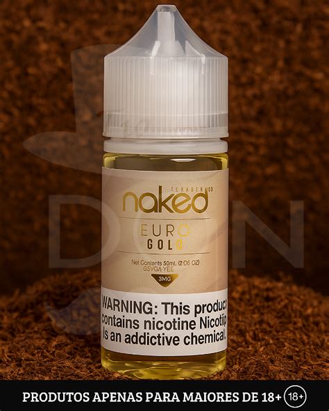 Juice Naked Euro Gold 6mg 60ml DK CWB