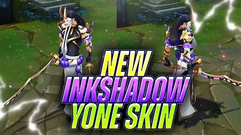 New Inkshadow Yone Skin Look At These Effects His Best League Of