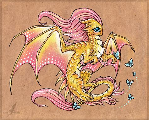 Fluttershy dragon by AlviaAlcedo on DeviantArt