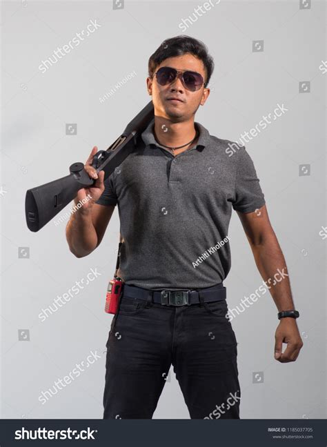 30196 Man Shotgun Images Stock Photos And Vectors Shutterstock