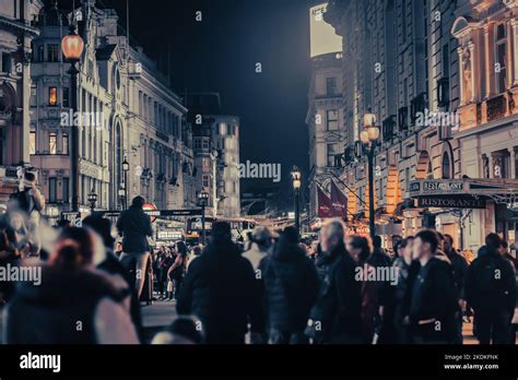 London West End at Night Stock Photo - Alamy