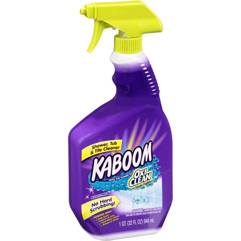 Kaboom Oxiclean Stainfighters Shower Tub And Tile Cleaner 32 Fl Oz