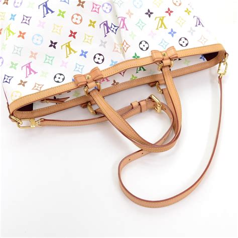 Louis Vuitton Louis Vuitton Sharleen Gm White Multicolor Monogram