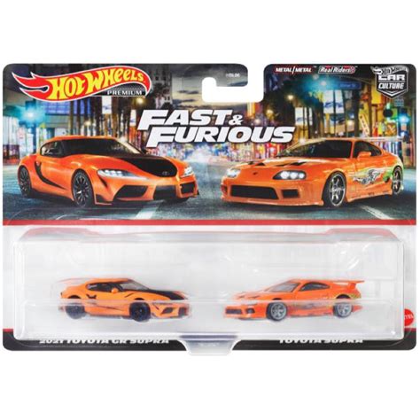 Hot Wheels Premium Pack The Fast And The Furious Toyota GR Supra Toyota Supra HKF