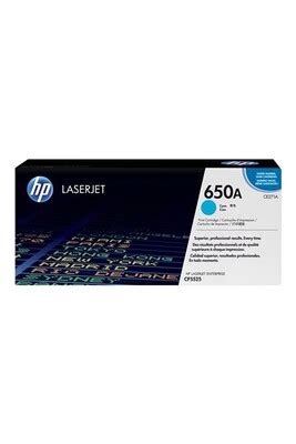 Toner Hp 650A - Cyan - original - LaserJet - cartouche de toner (CE271A ...