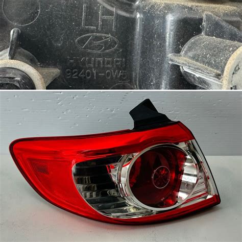 2010 2011 2012 Hyundai Santa Fe Tail Light Driver Left Side GENUINE OEM