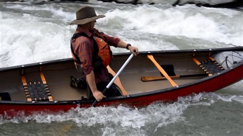 Whitewater Canoeing Open Canoe Youtube