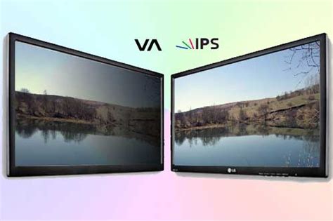 тип матрицы va и ips чем отличаются - Что значит факт...???