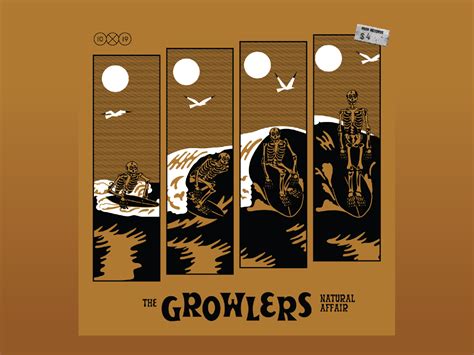 10x19 4 The Growlers Natural Affair By Amy Hood For Hoodzpah On Dribbble