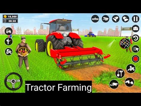 Farmland Tractor Farming Games Tractor Gameplay Farming