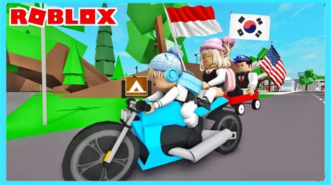 Aku Dan Adiku Keliling Dunia Karna Murid Baru Di Roblox Brookhaven Ft