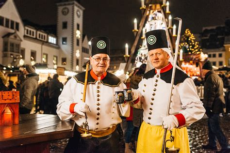 Marschroute Der Bergparade Im Fackelschein Freiberger Christmarkt