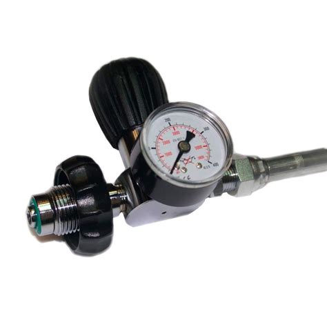 Metalsub Air Equalizer Din With Manometer Black Diveinn