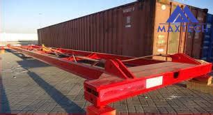 Semi Automatic Mechanical Container Spreader For Loading And Unloading