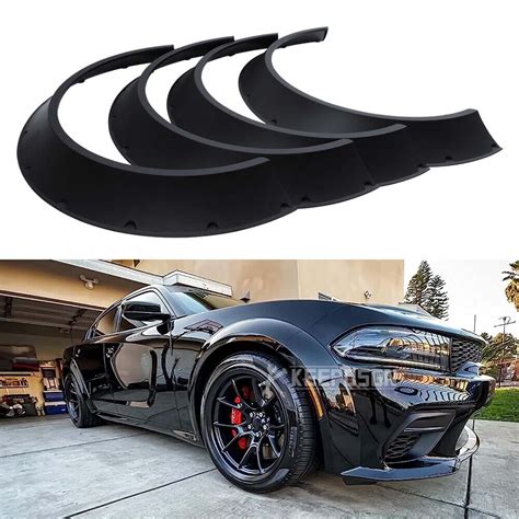 4X Fender Flares Extra Wide Body Kit Wheel Grelly USA